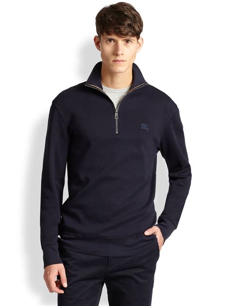 burberry half zip pullover.